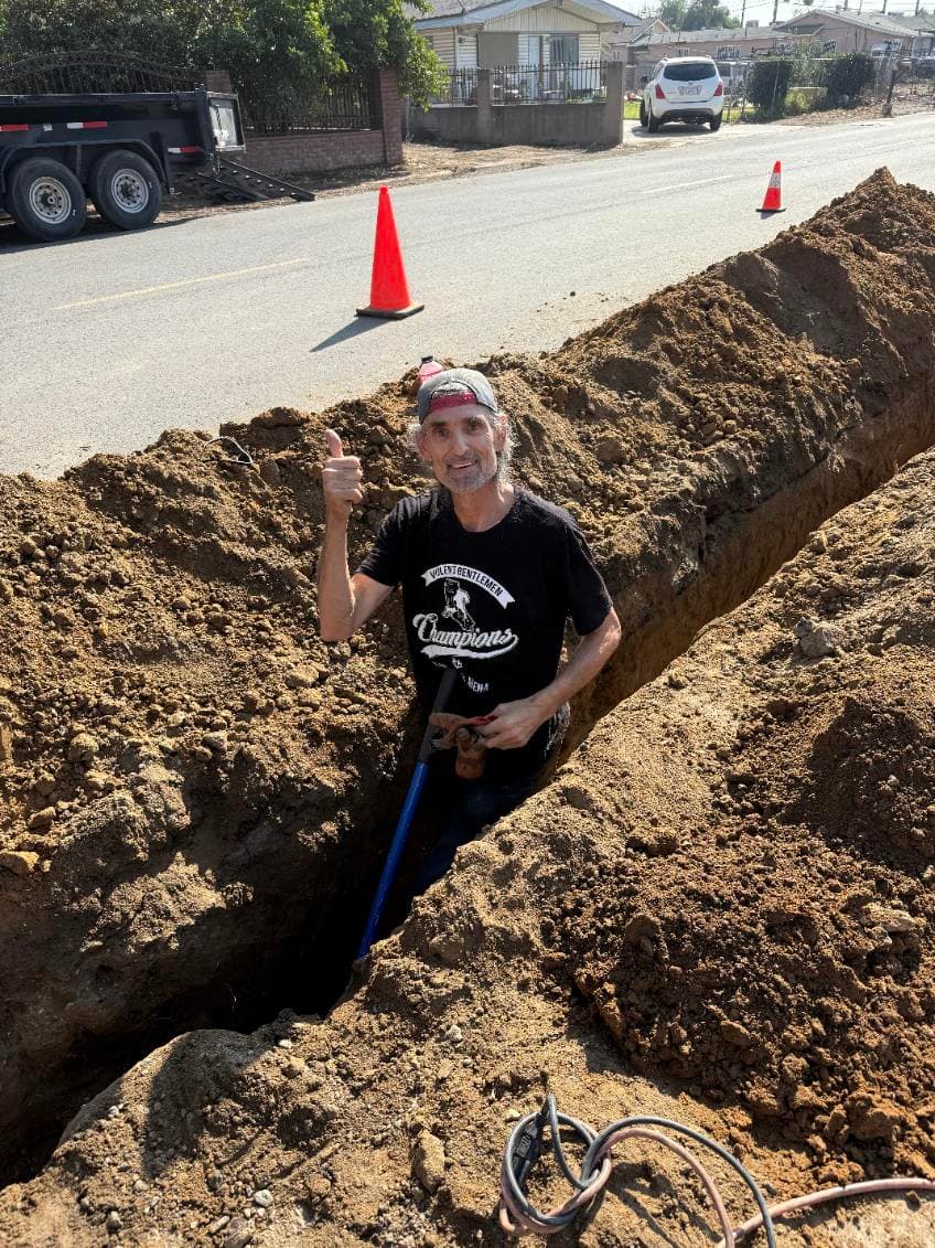 Trenching and Electrical Installation